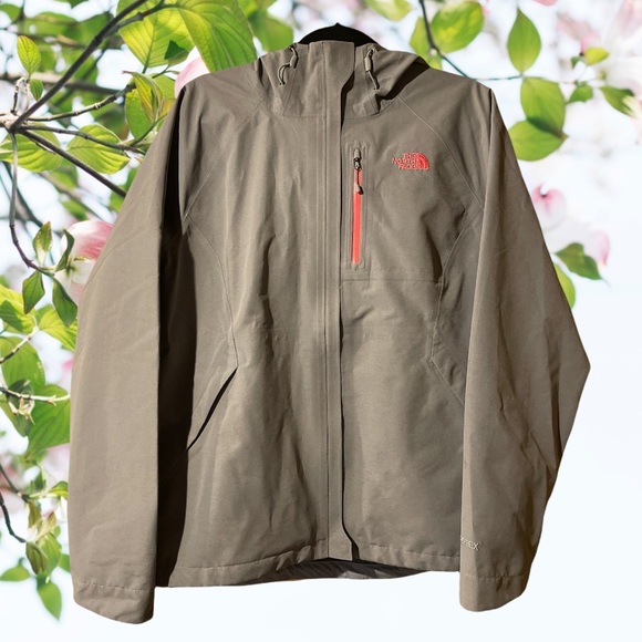 The North Face Jackets Coats Like New Womens North Face Goretex Rain Jacket Sz Xl Poshmark